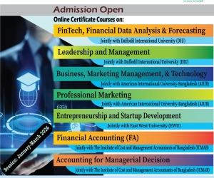 The deadline for admission to the certificate courses has been extended to January 28, 2026.