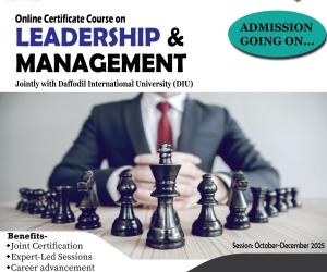 Admission is going on for the Online Certificate Course on 𝐋𝐞𝐚𝐝𝐞𝐫𝐬𝐡𝐢𝐩 𝐚𝐧𝐝 𝐌𝐚𝐧𝐚𝐠𝐞𝐦𝐞𝐧𝐭