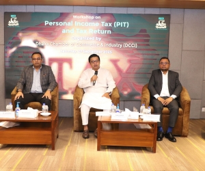 Workshop on “Personal Income Tax and E-return” held at DCCI